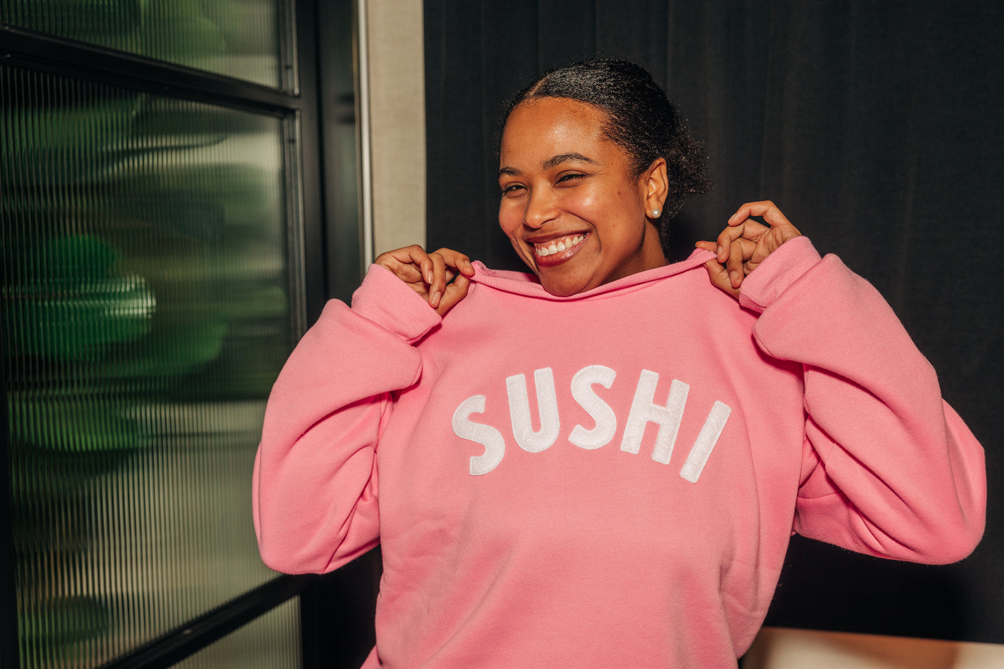 The Pink Agenda Breast Cancer Awareness Limited Edition "SUSHI" Crewneck
